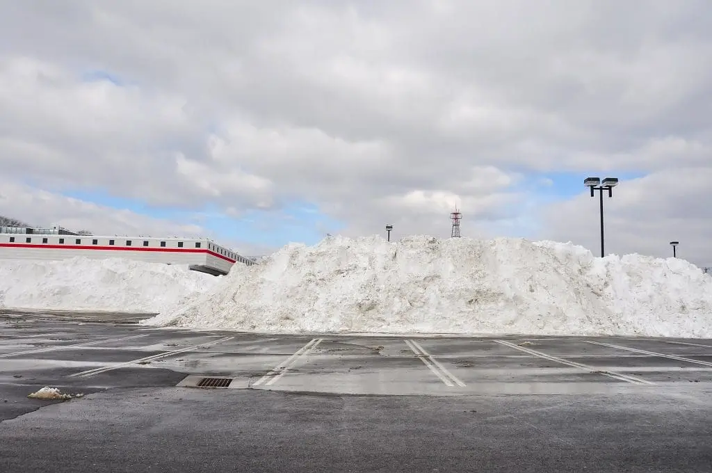 Snow Removal for Shopping Centers in Winter
