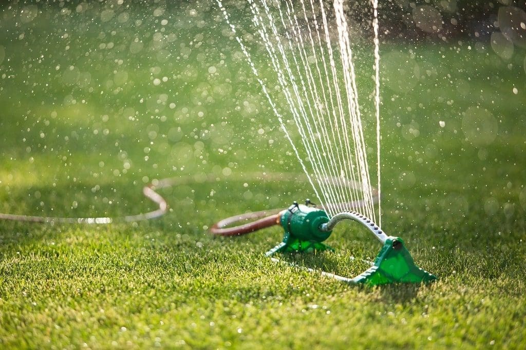 Lawn Watering for Green Grass